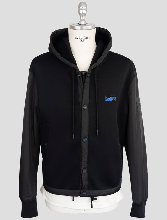 Kiton Knt Black Modal Pl Coat