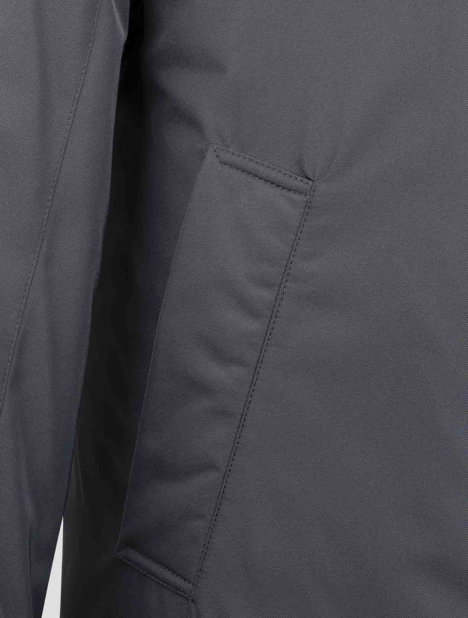 Kiton Knt Dark Blue Pl Overcoat