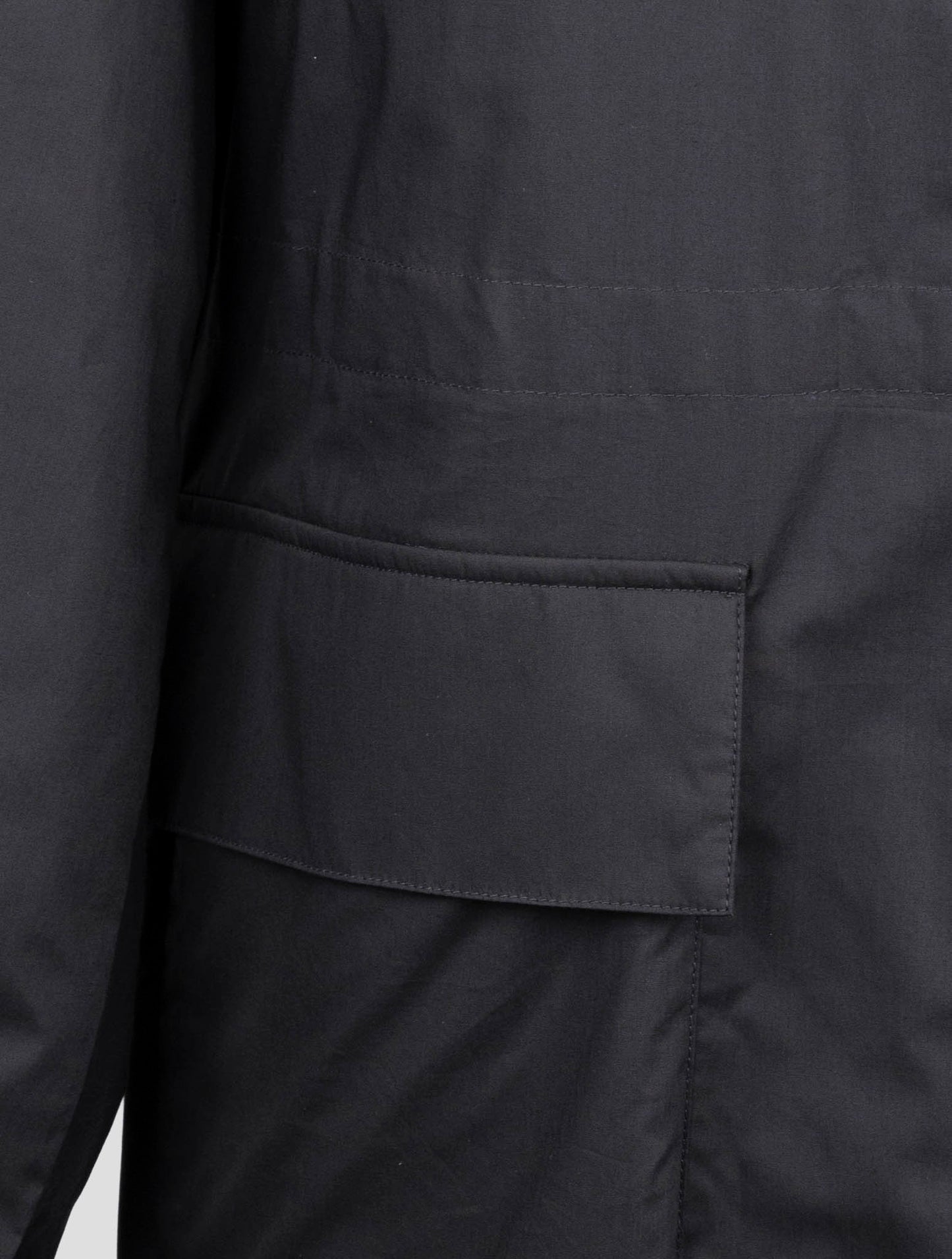 Kiton Knt Dark Blue Pl Overcoat