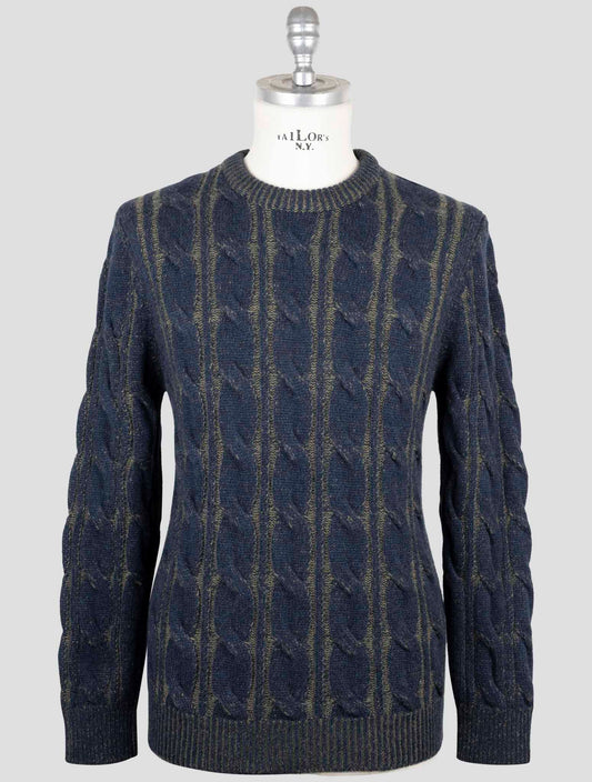 Kiton Multicolor Cashmere Sweater Crewneck