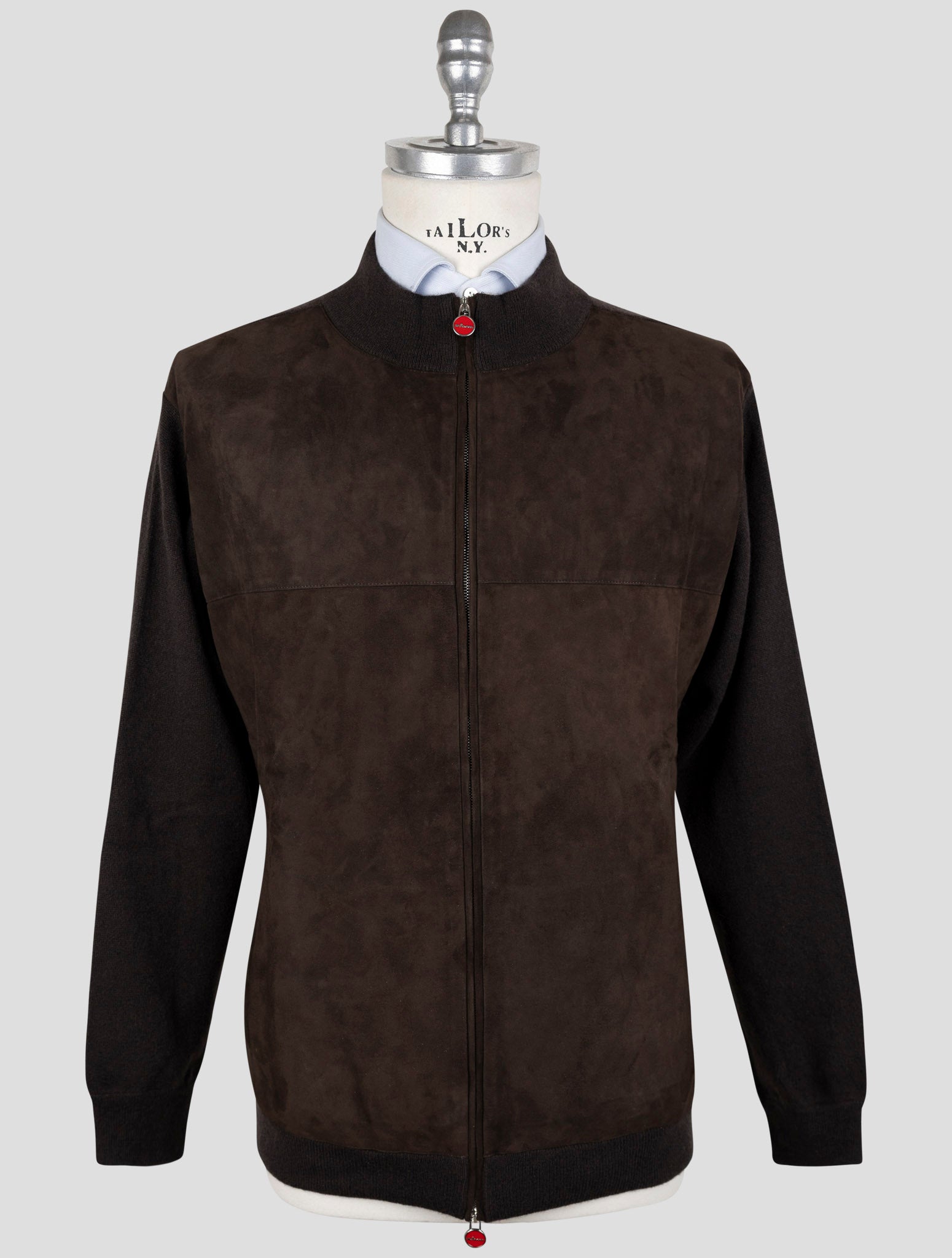 Kiton Brown Cashmere Coat