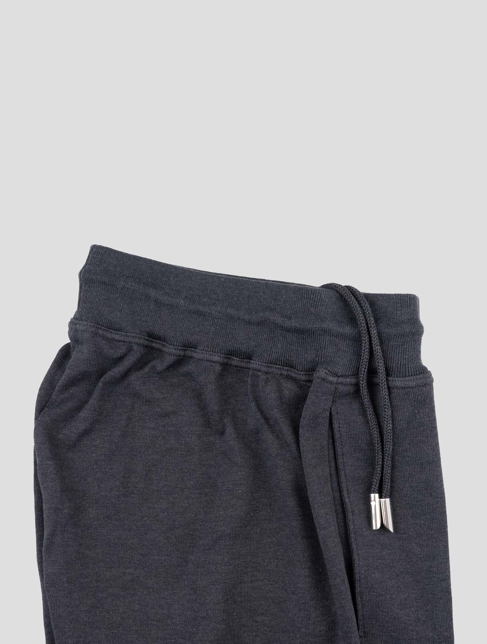 Kiton Blue Cotton Jogging Pants