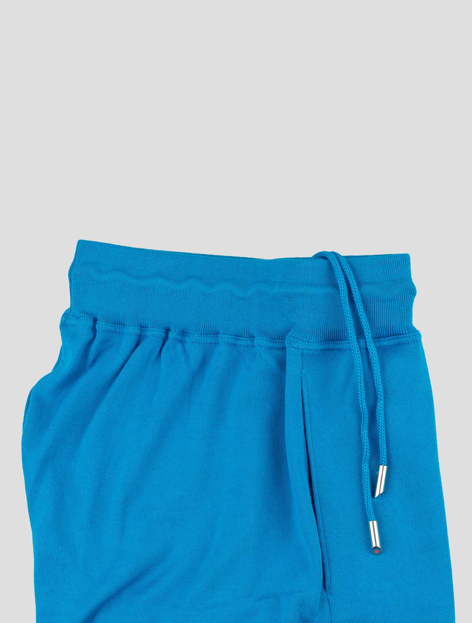 Kiton Blue Cotton Short Pants
