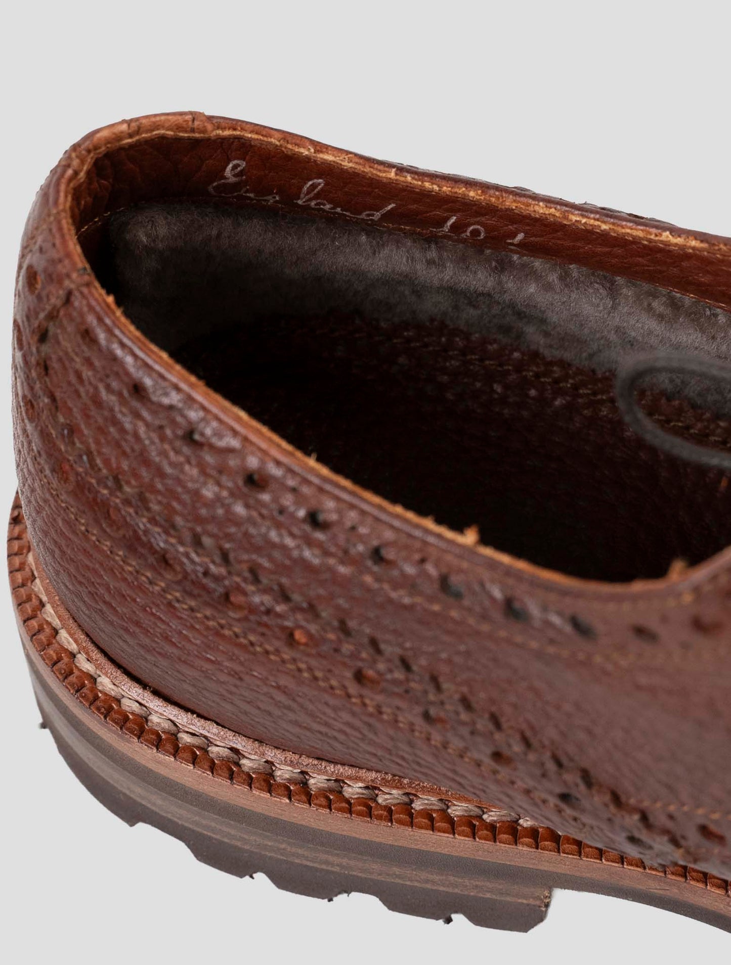 Kiton Brown Leather Dress Shoes