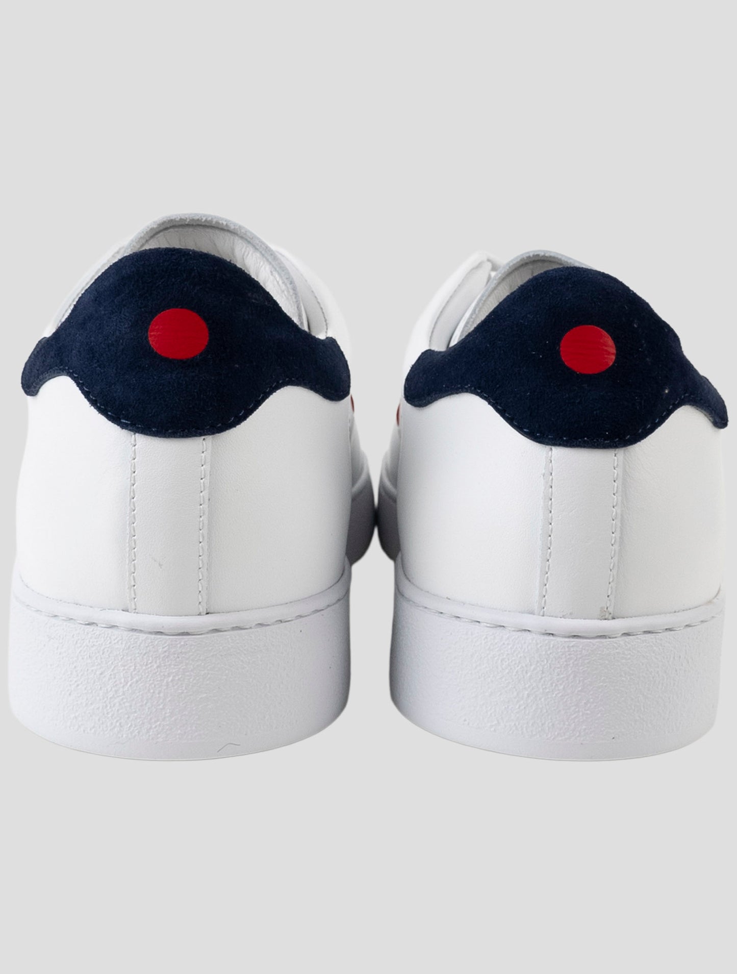 Kiton White Leather Sneakers