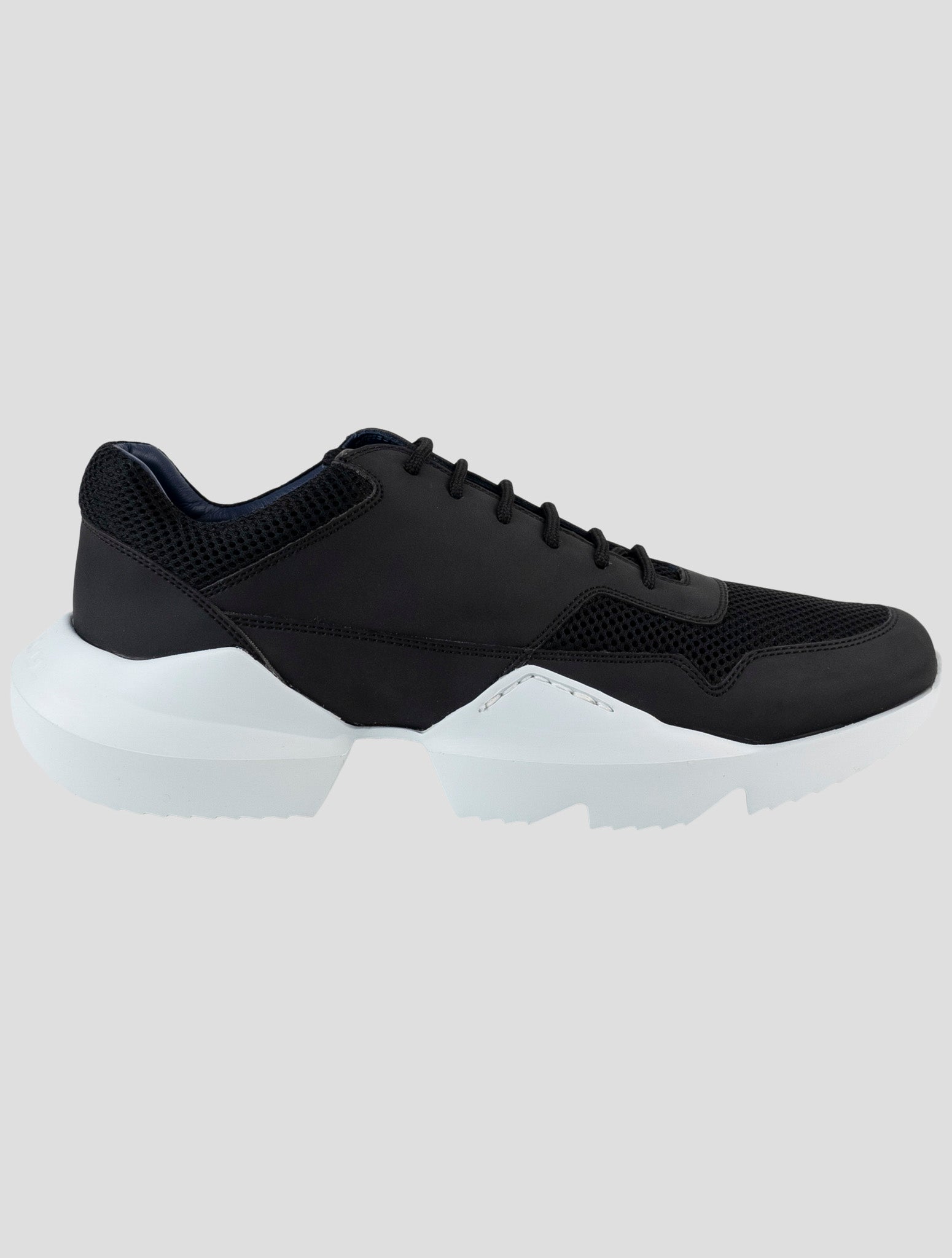 Kiton Black Pl Ea Plus One Sneakers