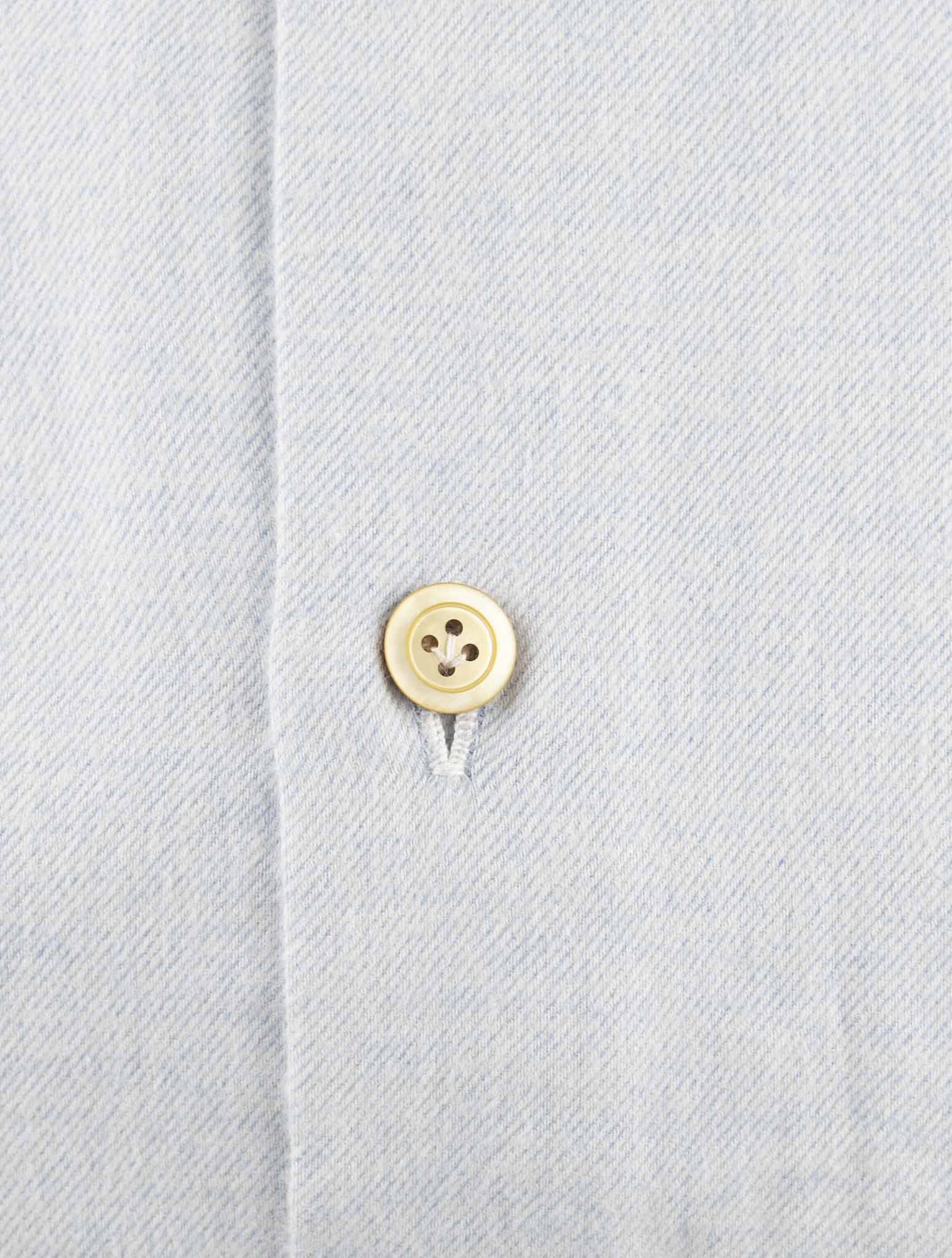 Kiton Gray Cotton Shirt