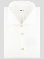 Kiton White Cotton Shirt