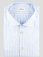 Kiton Light Blue Cotton Shirt
