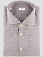 Kiton Brown Cotton Shirt