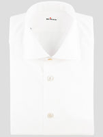 Kiton White Cotton Shirt