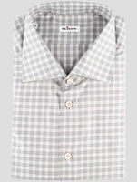 Kiton Gray Cotton Shirt