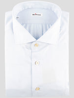 Kiton Light Blue Cotton Shirt