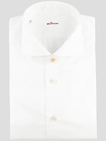 Kiton White Cotton Shirt