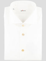 Kiton White Cotton Shirt