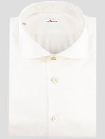 Kiton White Cotton Shirt
