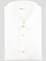 Kiton White Cotton Shirt
