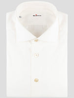 Kiton White Cotton Shirt