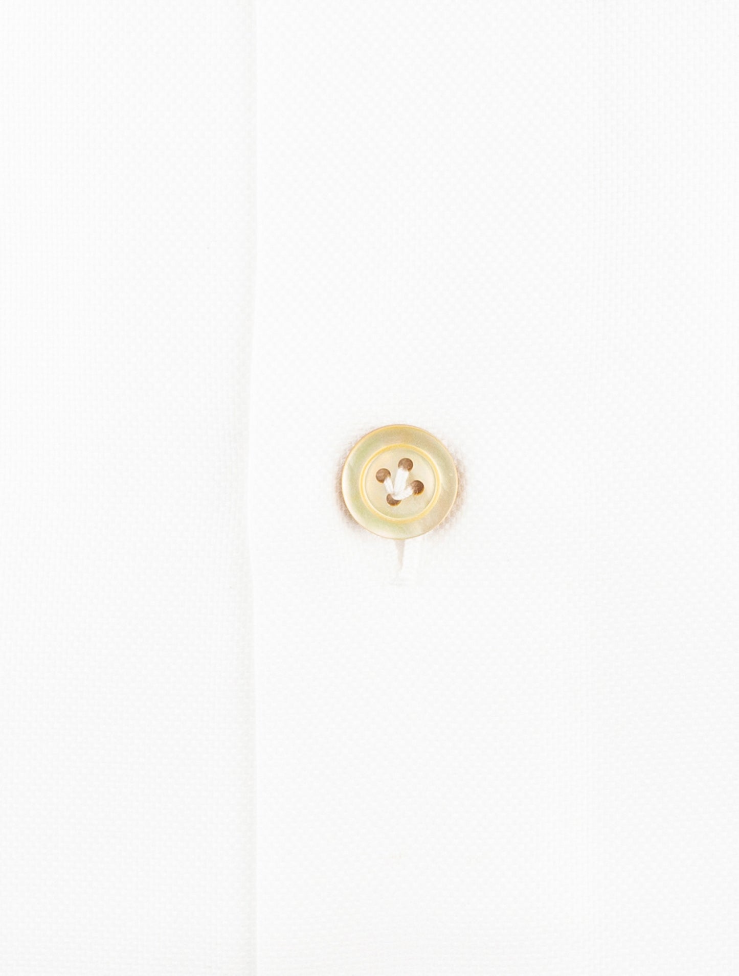 Kiton White Cotton Shirt