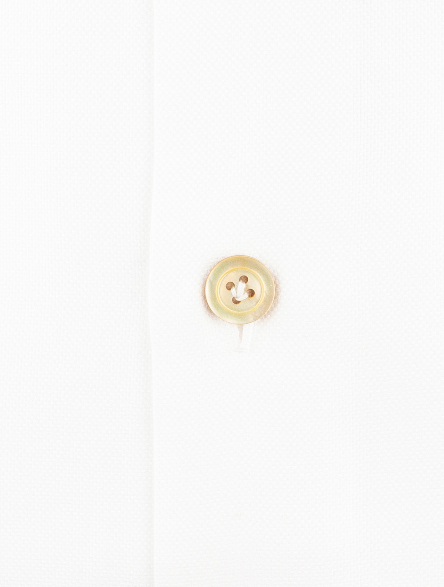 Kiton White Cotton Shirt