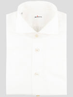 Kiton White Cotton Shirt