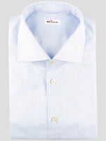 Kiton Light Blue Cotton Shirt