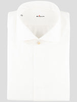 Kiton White Cotton Shirt