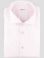 Kiton Pink Cotton Shirt