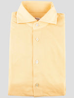 Kiton Yellow Cotton Shirt