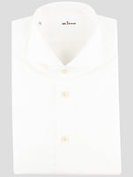 Kiton White Cotton Shirt