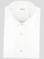 Kiton White Cotton Shirt