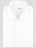 Kiton White Cotton Shirt