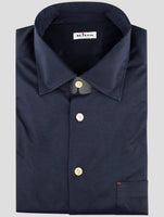 Kiton Black Cotton Shirt