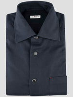 Kiton Black Cotton Shirt