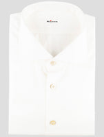 Kiton White Cotton Shirt