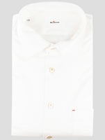Kiton White Cotton Shirt