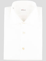 Kiton White Cotton Shirt