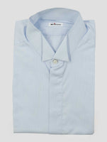 Kiton Light Blue Cotton Shirt