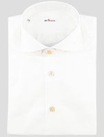 Kiton White Cotton Shirt