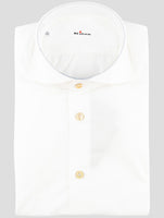 Kiton White Cotton Shirt