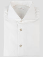 Kiton White Cotton Shirt