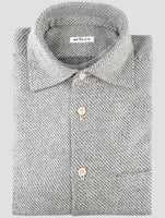 Kiton Gray Cashmere Shirt