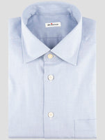 Kiton Light Blue Cotton Shirt