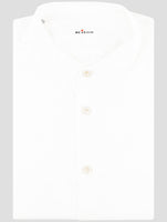 Kiton White Cotton Shirt