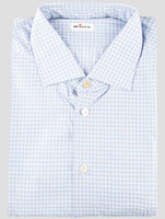 Kiton Light Blue Cotton Shirt