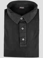 Kiton Black Cotton Ea Shirt