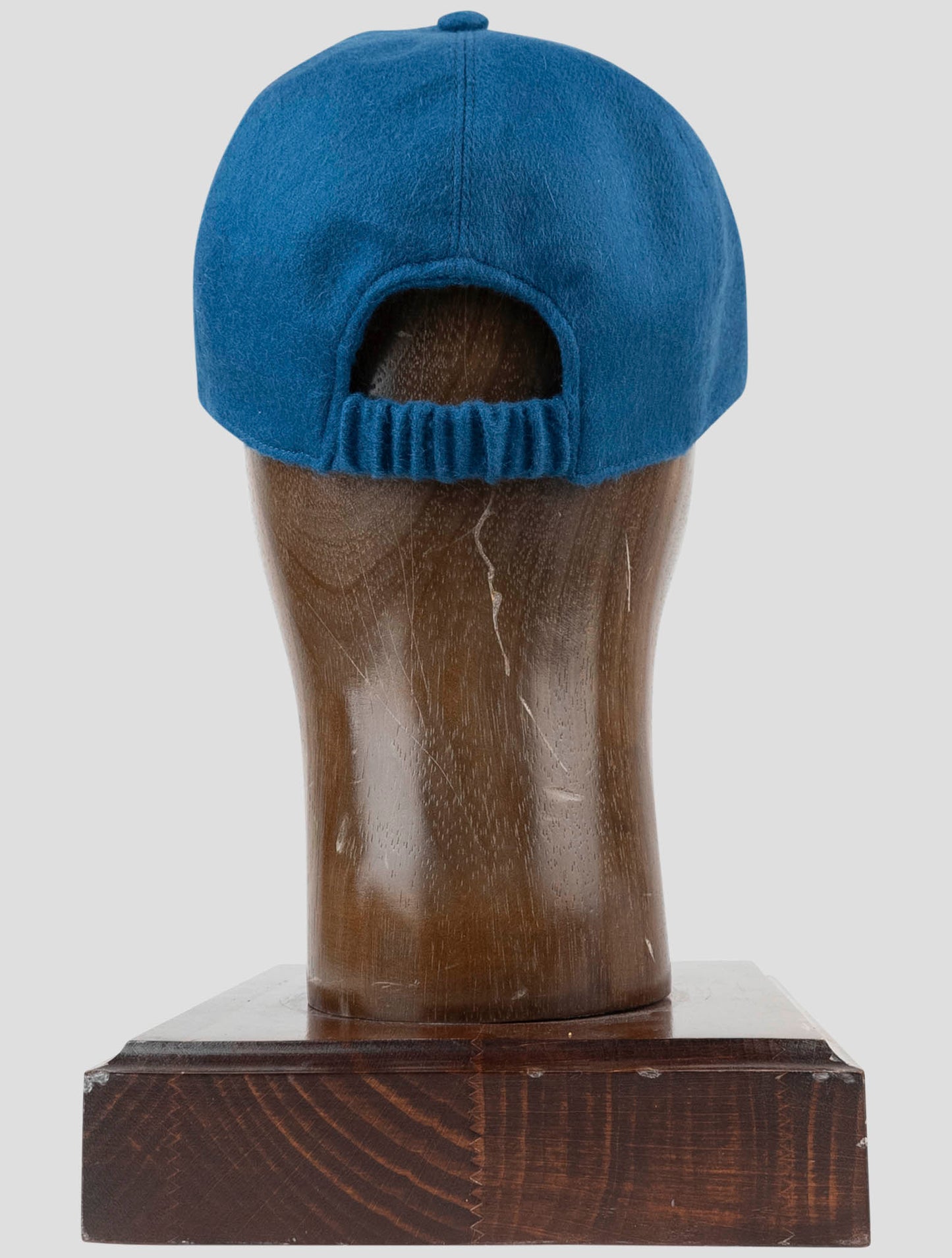 Kiton Blue Cashmere Baseball Cap