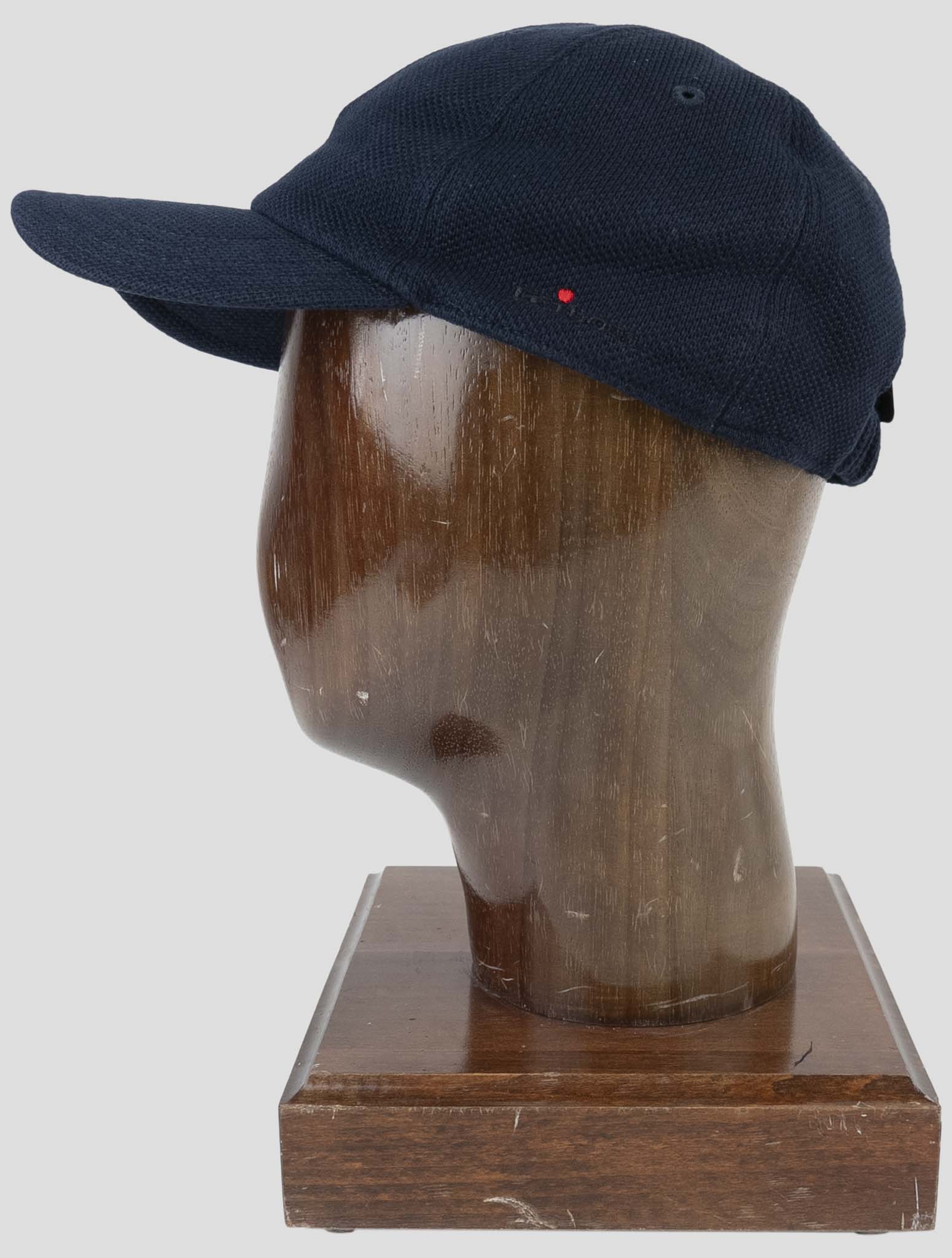 Kiton Blue Cotton Baseball Cap