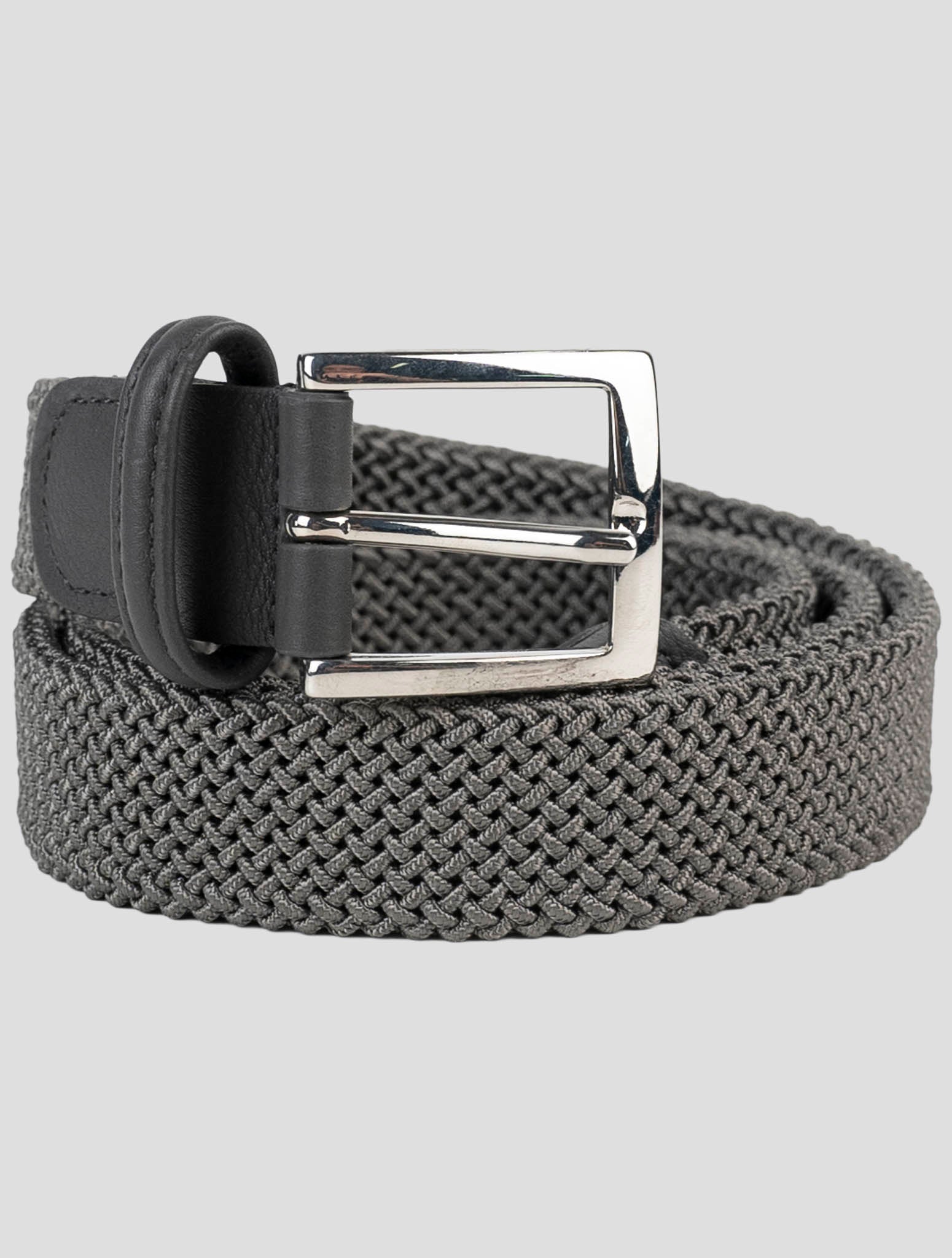 Kiton Gray Pl Belt