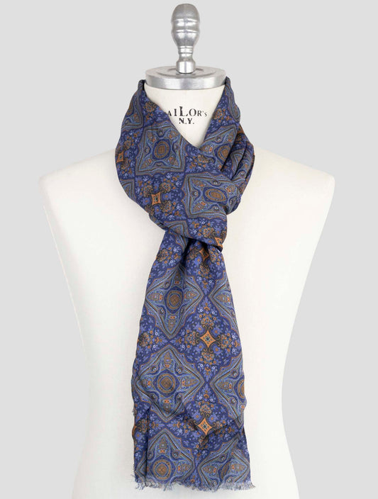 Kiton Multicolor Modal Cashmere Scarf